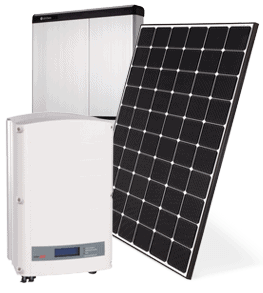 Solar panel and inverter