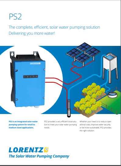 Cover of the Lorentz PS2 product brochure
