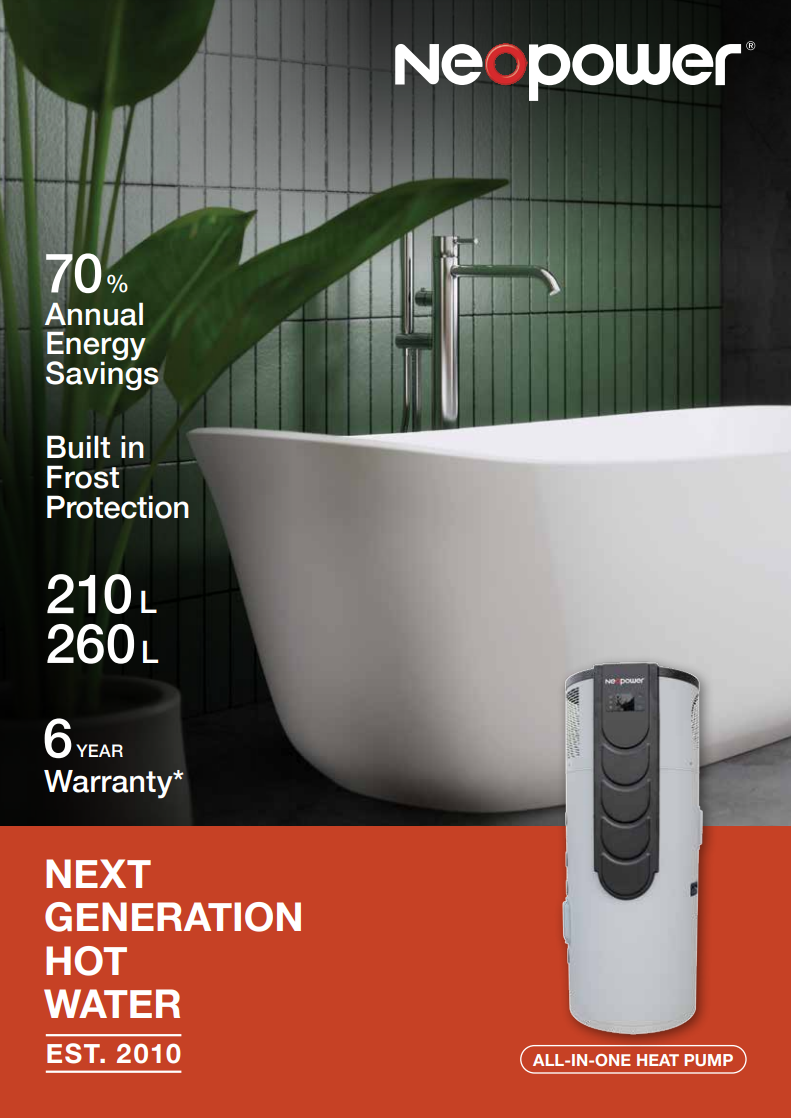 Cover of the NeoPower all-in-one brochure
