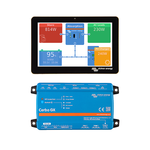 Victron Cerbo GX MK2 and GX Touch 50 bundle